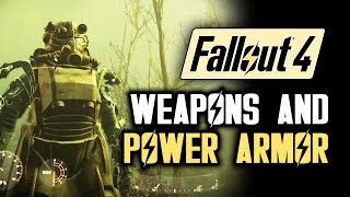 Fallout 4 Power Armor and Weapon Crafting Gameplay In-Depth!
