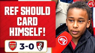 The Ref Should Have Red Carded Himself! | Arsenal 3-0 Bournemouth
