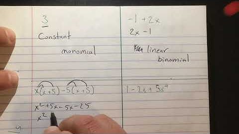 §4 1 Classifying Polynomials 1st Quad Part 1