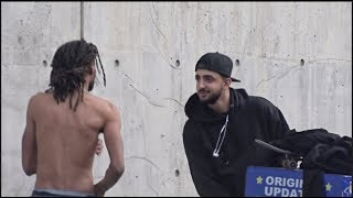 DO YOU WANT BEEF PRANK IN THE HOOD!