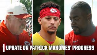 Andy Reid: Patrick Mahomes is looking 'sharp' + Chris Jones' offseason | NFL on ESPN