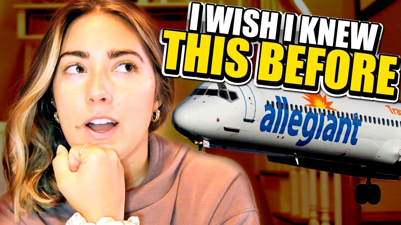 Allegiant Air Review How I Became an AIRLINE INFLUENCER YouTube