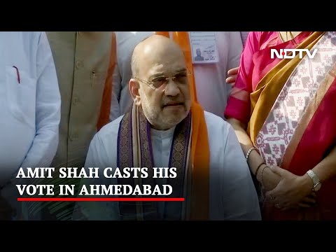 Gujarat Elections 2022 | Amit Shah Votes In Ahmedabad In Phase 2 of Gujarat Polls - NDTV