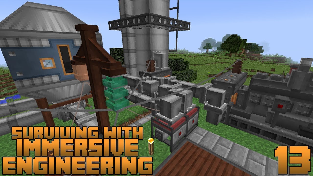 Surviving With Immersive Engineering :: E13 - Crude Oil Power Generation -  YouTube