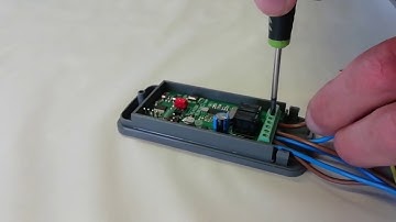 Câblage et programmation du récepteur RE-STAR433 pour activer un appareil (toutes marques) MOTOSTAR