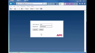 Famous Someone is currently logged into the APC management web server Wealth