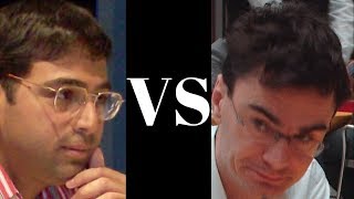 Scandinavian Defence: Vishy Anand vs Loek Van Wely - Tata Steel (2013) - Scandinavian Defense (B01)