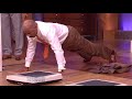 Ray Lewis & Steve Harvey push-up challenge || STEVE HARVEY