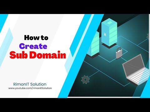 How to Create a Sub Domain | SubDomain Create | RimonIT Solution