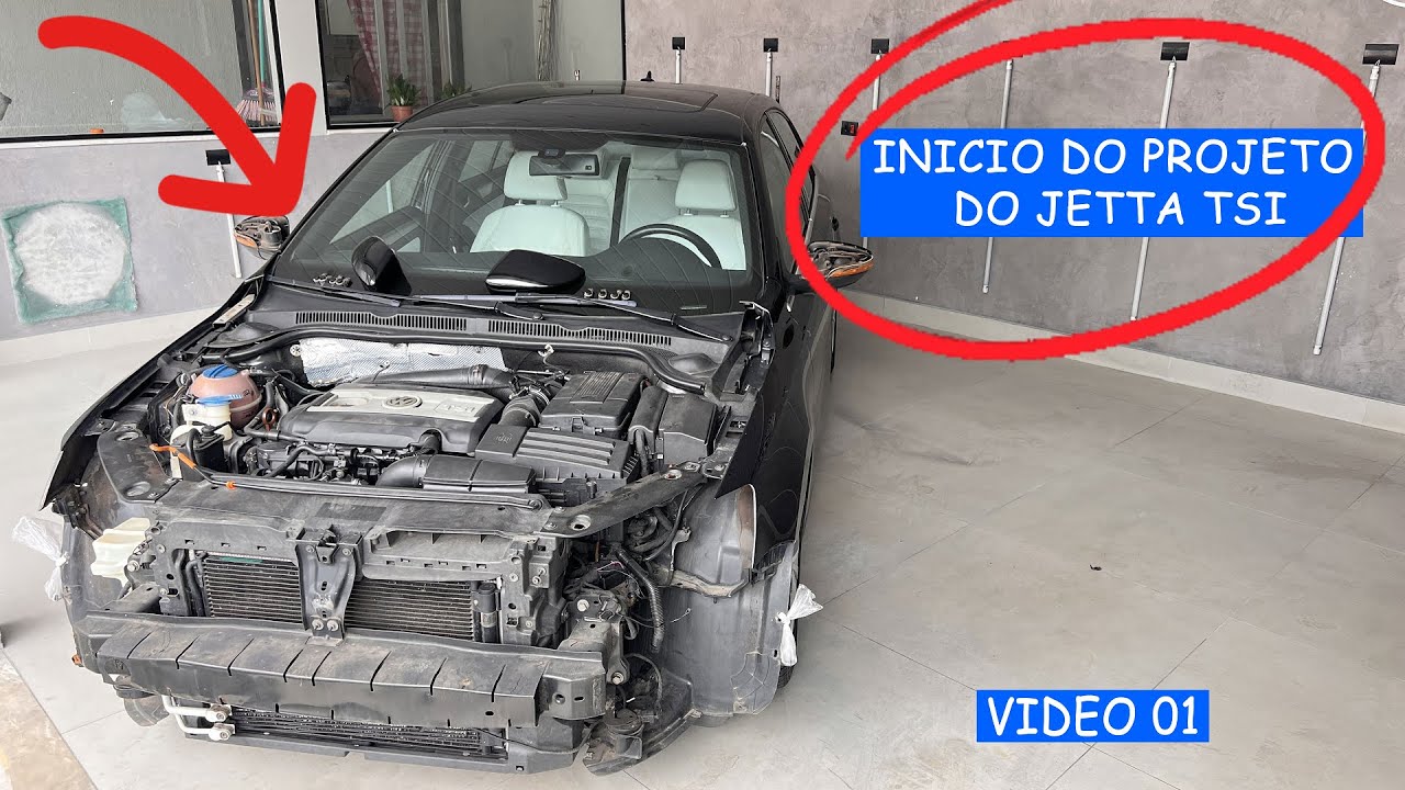 INICIO DO PROJETO DO JETTA TSI