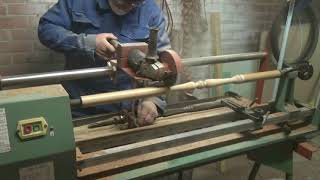 fabriquer un copieur pour tour à bois / fabriquer des barreaux d'escalier