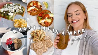 WHAT I EAT IN A WEEK GLUTEN FREE! healthy lunch & dinner ideas! truly jamie