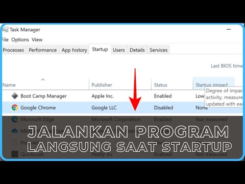 Cara Menjalankan Startup Aplikasi Otomatis Terbuka | Berjalan Saat Komputer Baru Di Nyalakan !