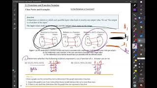 3.1 Intro to Functions - basic idea, vocab., etc.