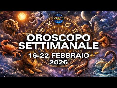 Oroscopo Settimanale dal 16 al 22 Febbraio 2026