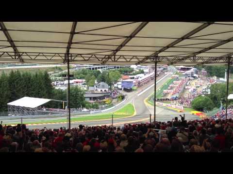 Formula 1 - Shell Belgian Grand Prix 2013 - Spa Francorchamps - Start - Gold Grandstand 3