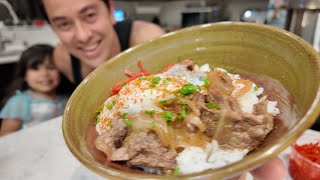 Cooking Gyudon For The Family