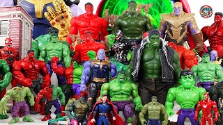 Marvel Hulk toys video Collection | Hulk Smash | Compound Hulk, Green Hulk, Red Hulk | Replay