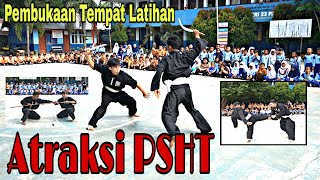 Atraksi Penampilan PSHT siswanya sampe teriak2 di SD N 23 Palembang
