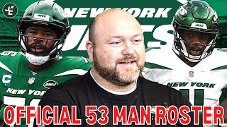 Jets Official 53 Man Roster REVEALED! | Full Breakdown