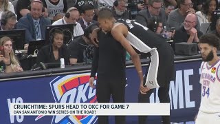 Spurs getting ready for Game 7 as trip to NBA Finals on the line
