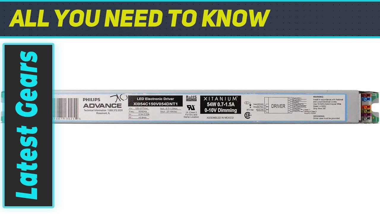 Advance XI054C150V054DNT1: The Best Dimming LED Driver for High