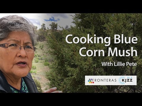 Cooking Blue Corn Mush