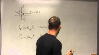 Using the model for friction