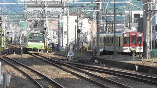 JR西日本 201系 ND607編成 普通JR難波行 柏原駅 入線