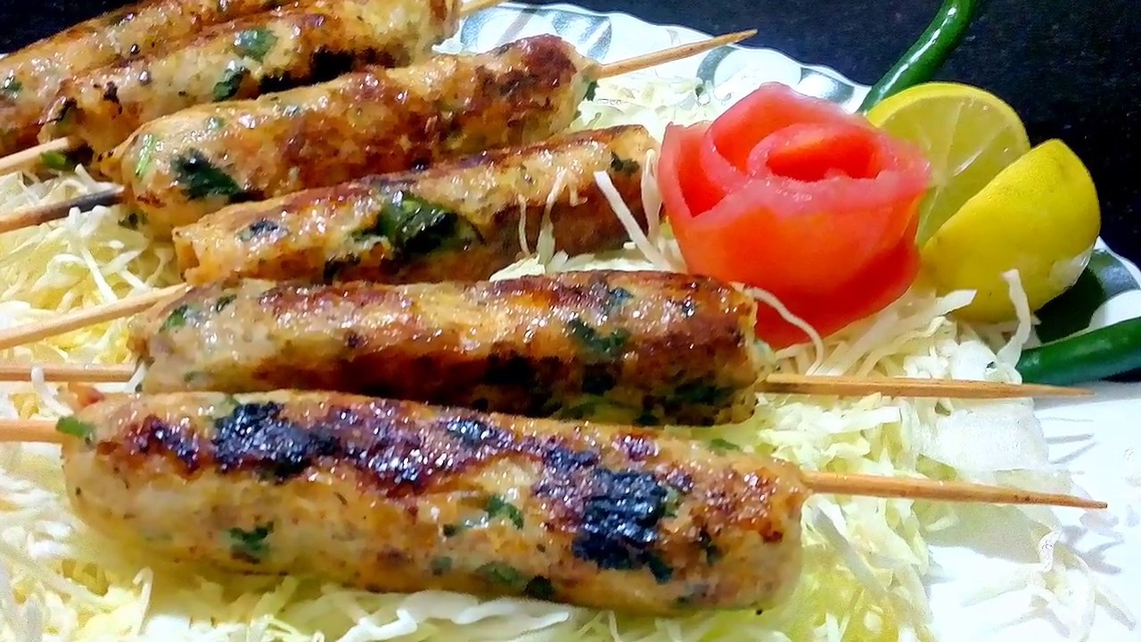🐔 Chicken BBQ Seekh Kabab | Different Recipe  | From BBG Food Corner