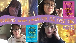 I Read Sarah J. Maas for the First Time (Part 2) | READING VLOG