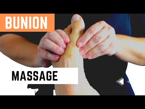 Hallux Valgus Bunion Massage Therapy Video YouTube