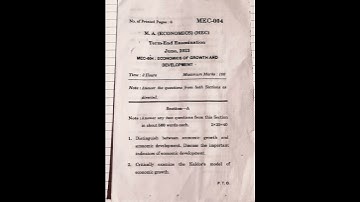 MEC 004 paper june TEE.. solve easy@jutika