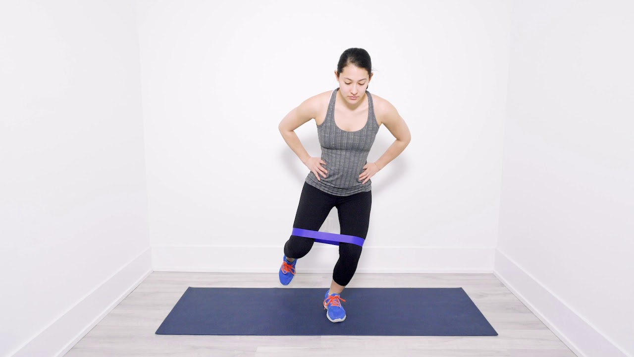 Single Leg Squat + Band YouTube