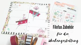 Filofax Zubehör für die Wochendeko