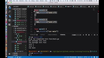 [Go 語言教學] 什麼是 init func