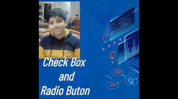 Checkbox and radio button in HTML