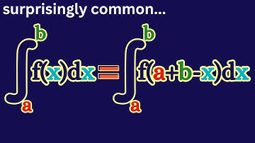 A surprisingly common integration trick.