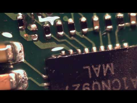 Способ установки маленьких SMD компонентов обратно на плату