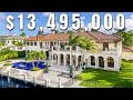 Touring a $13,495,000 Boca Raton Florida MEGA Mansion