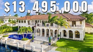 Touring a $13,495,000 Boca Raton Florida MEGA Mansion