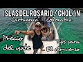 Islas del Rosario Cartagena | Tour, precios del Yate y el almuerzo | Colombia