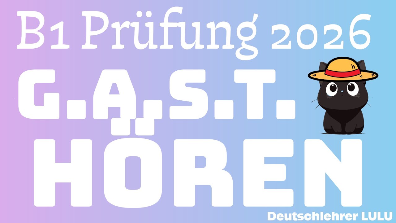 B1 Hören | Prüfung DTZ 2025 | Übung & Lösungen | Teil 1-4 #2