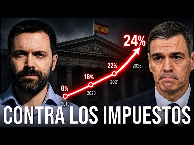 Gracias a Pedro Sánchez, cada vez más españoles creen que viviríamos mejor sin impuestos