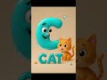 C is for Cat 🐱 (Slow &amp; Simple Learning) #autismlearning #speechdevelopment