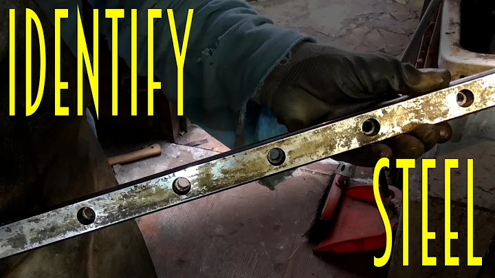 HOW TO IDENTIFY HIGH CARBON STEEL! 3 Simple Tests