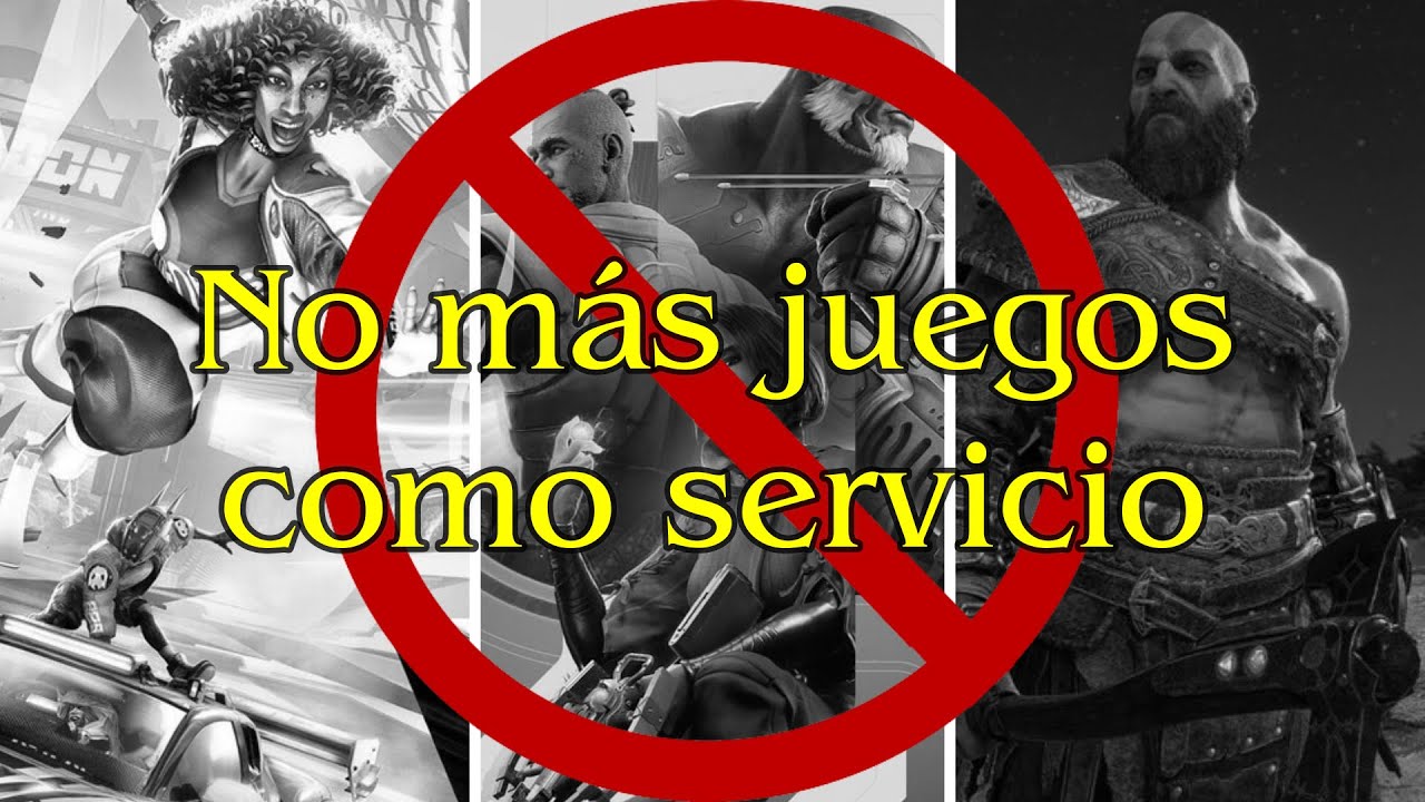 Sony debe dejar de hacer juegos como servicio
