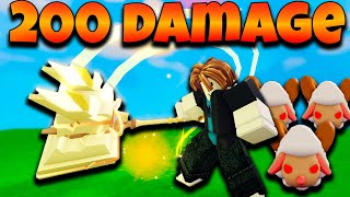 How to deal 200+ damage in season x  Roblox Bedwars