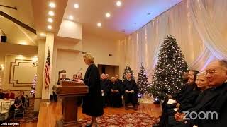 Swearing-in of new Supreme Court Justice Mary K. O'Brien