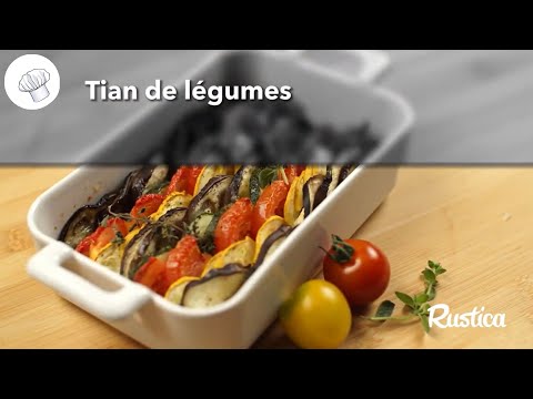 Recette Tian express courgettes/aubergines sur Chefclub daily